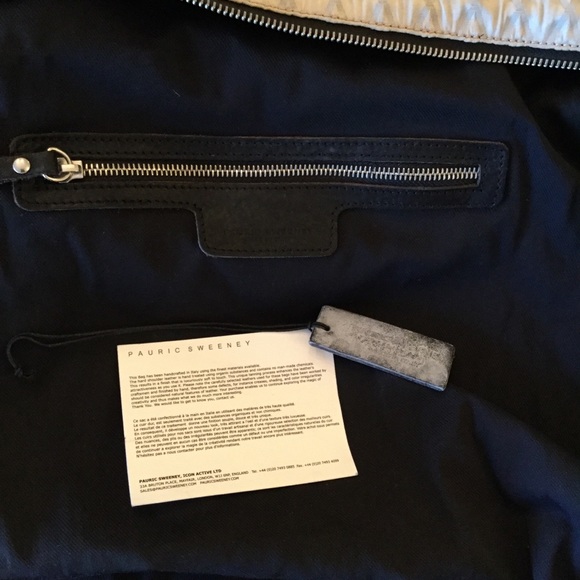 Pauric Sweeney of London satin jacquard bag - Picture 6 of 8